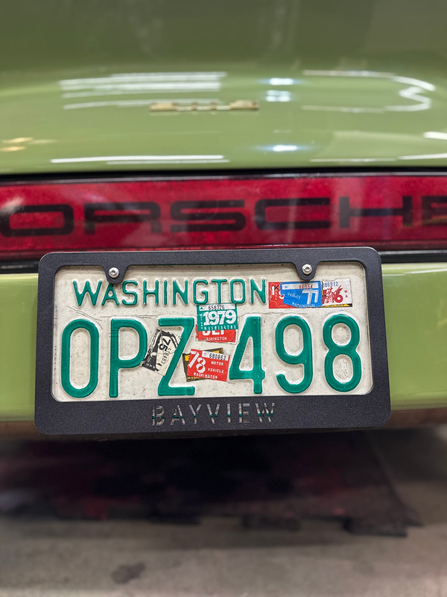 Bayview License Plate Frame - Steel