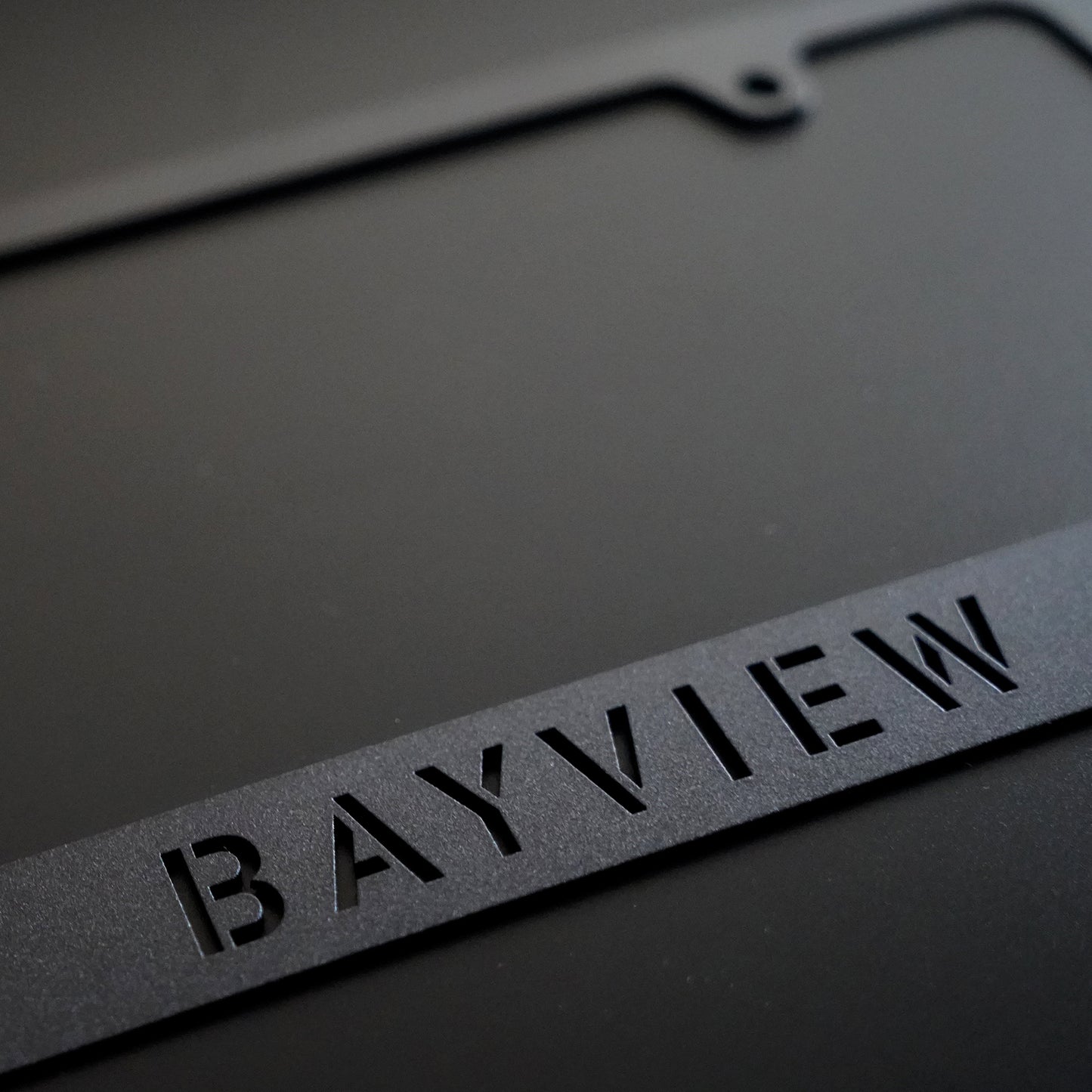 Bayview License Plate Frame - Steel