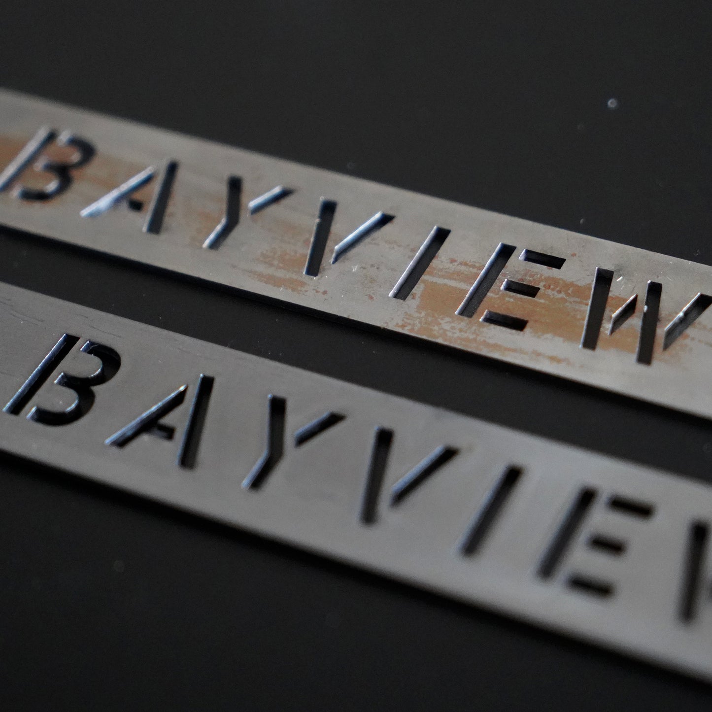 Bayview License Plate Frame - Steel
