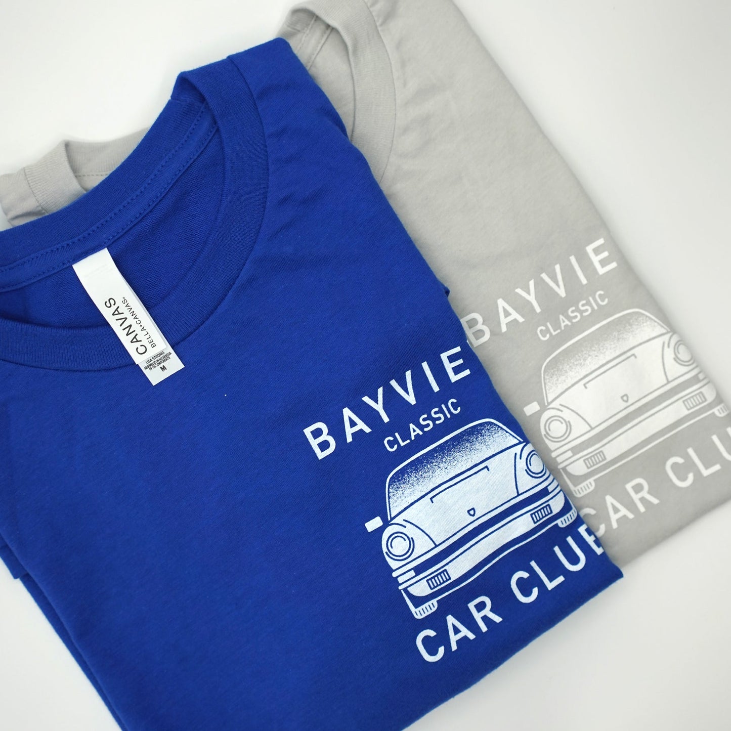 BAYVIEW CLASSIC LEFT CHEST SILVER TEE