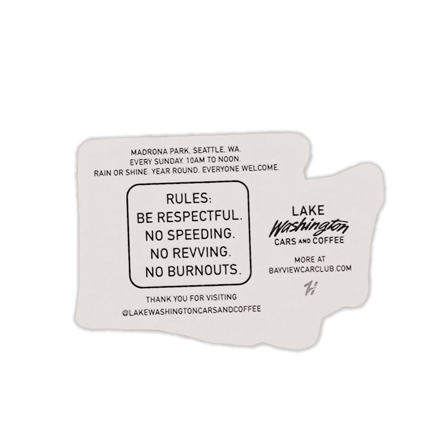 LWC&C 2025 Washington State Sticker