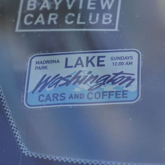 LWC&C License Plate Window Cling