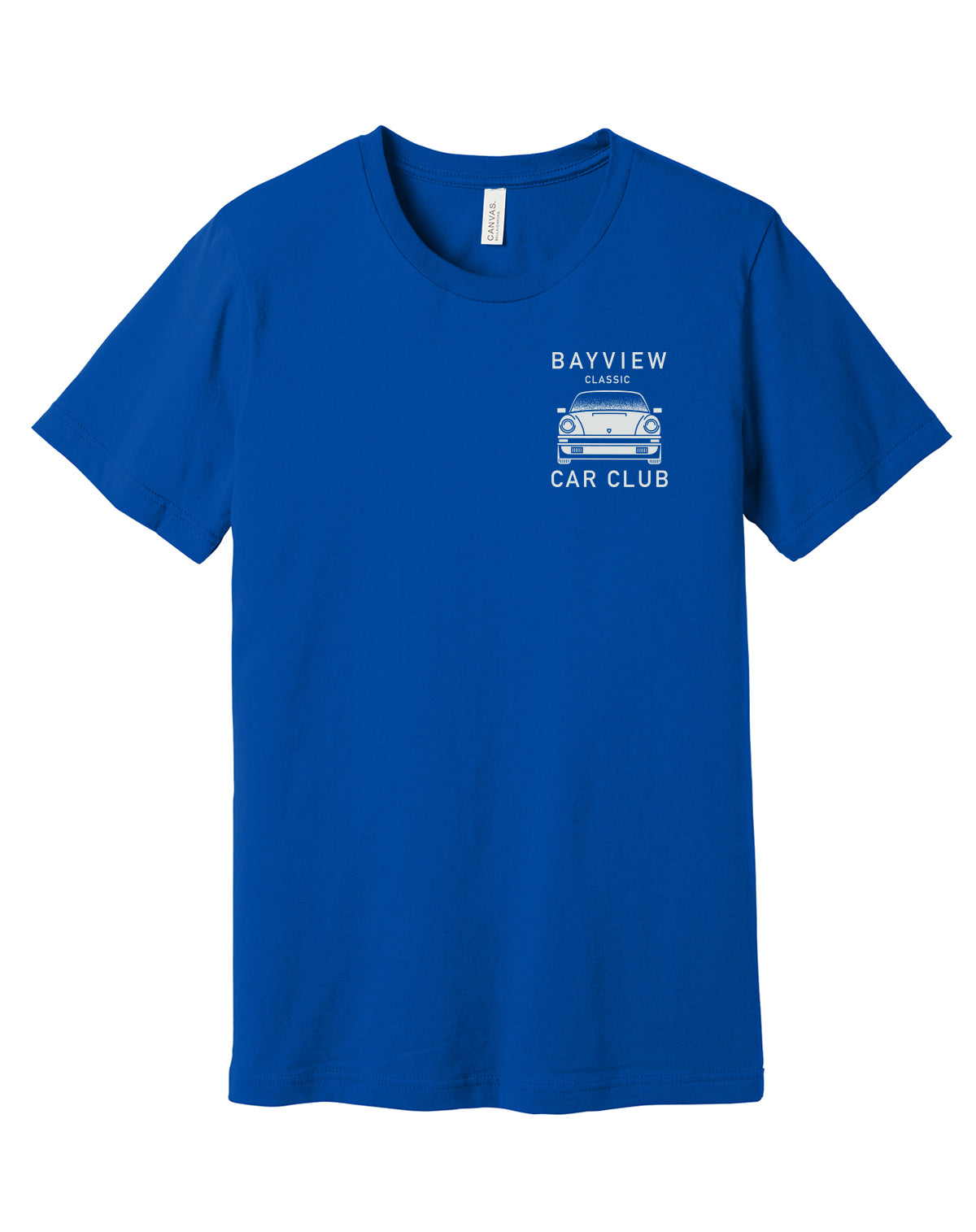 BAYVIEW CLASSIC LEFT CHEST ROYAL BLUE TEE