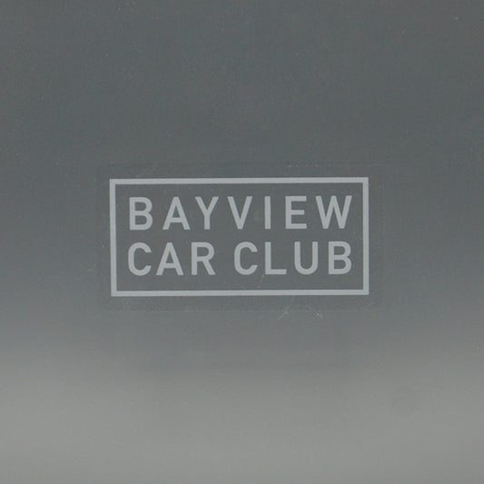 BAYVIEW WORDMARK WINDOW CLING