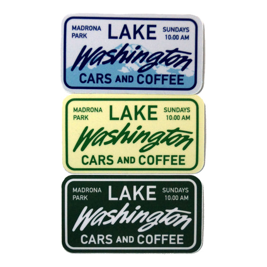 LWC&C License Plate Stickers
