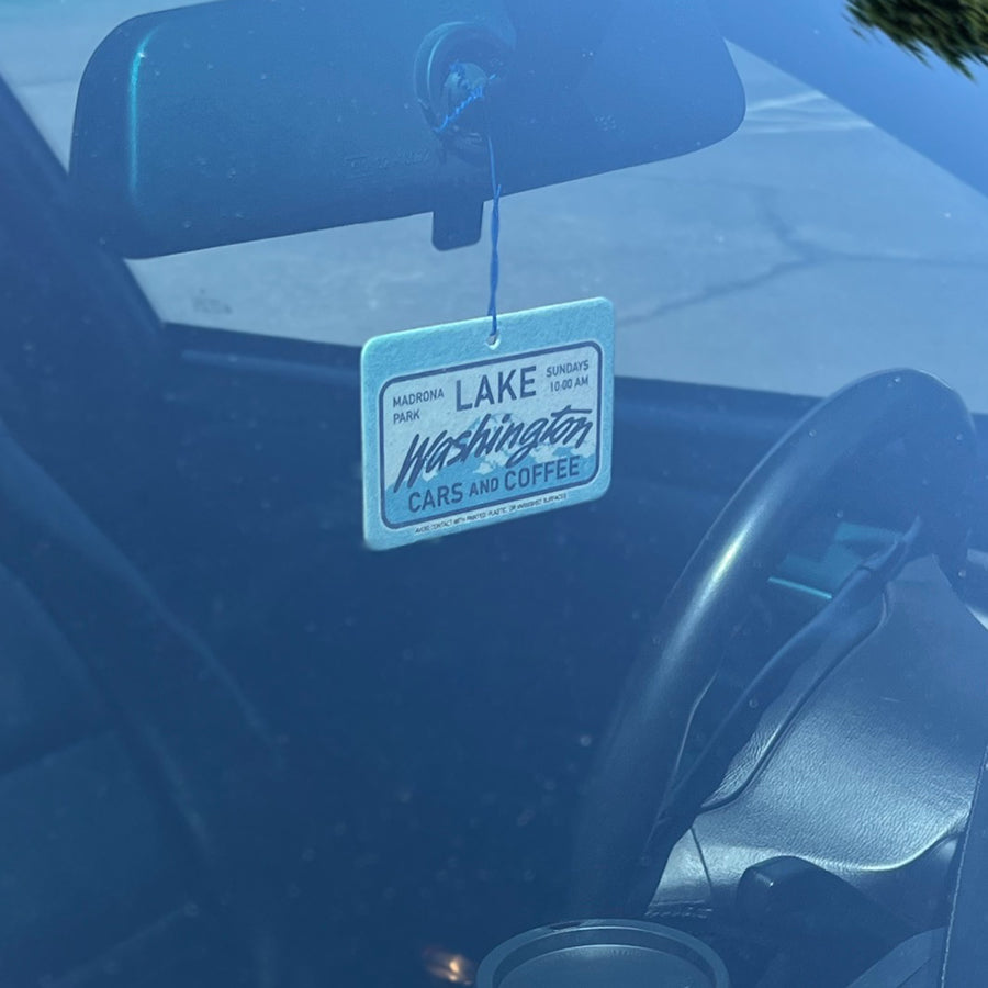 LWC&C License Plate Air Freshener