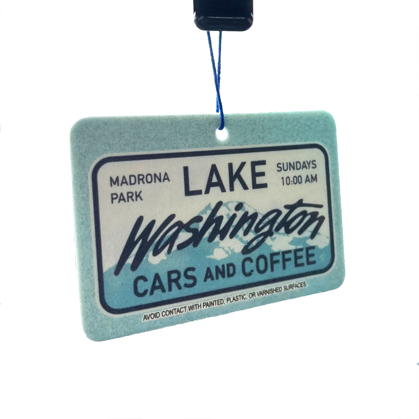 LWC&C License Plate Air Freshener