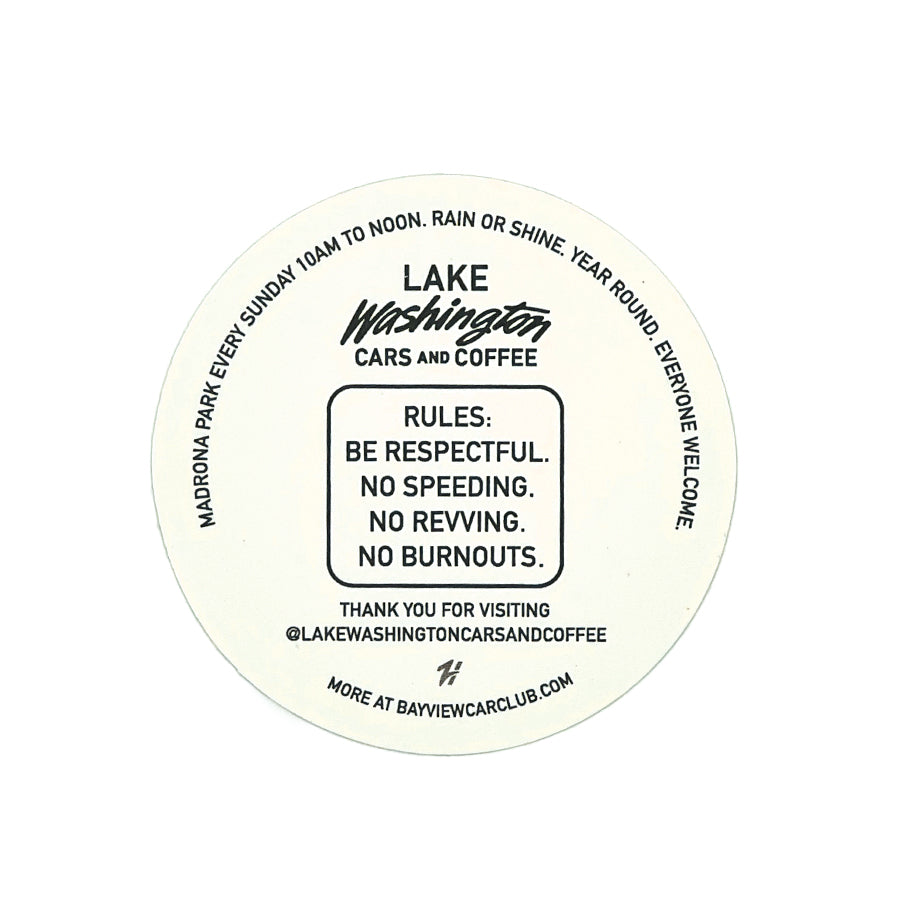 LWC&C 2026 10 Year Anniversary Sticker