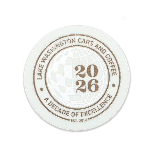 LWC&C 2026 10 Year Anniversary Sticker