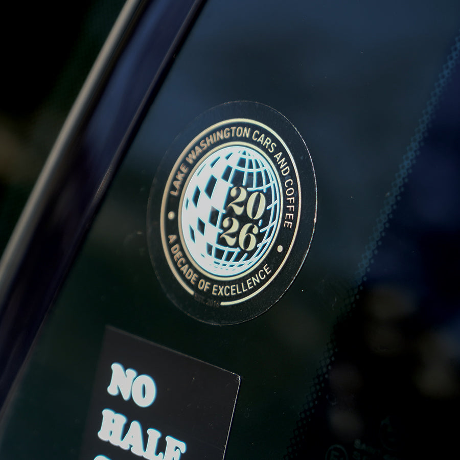 LWC&C 2026 10 Year Anniversary Sticker
