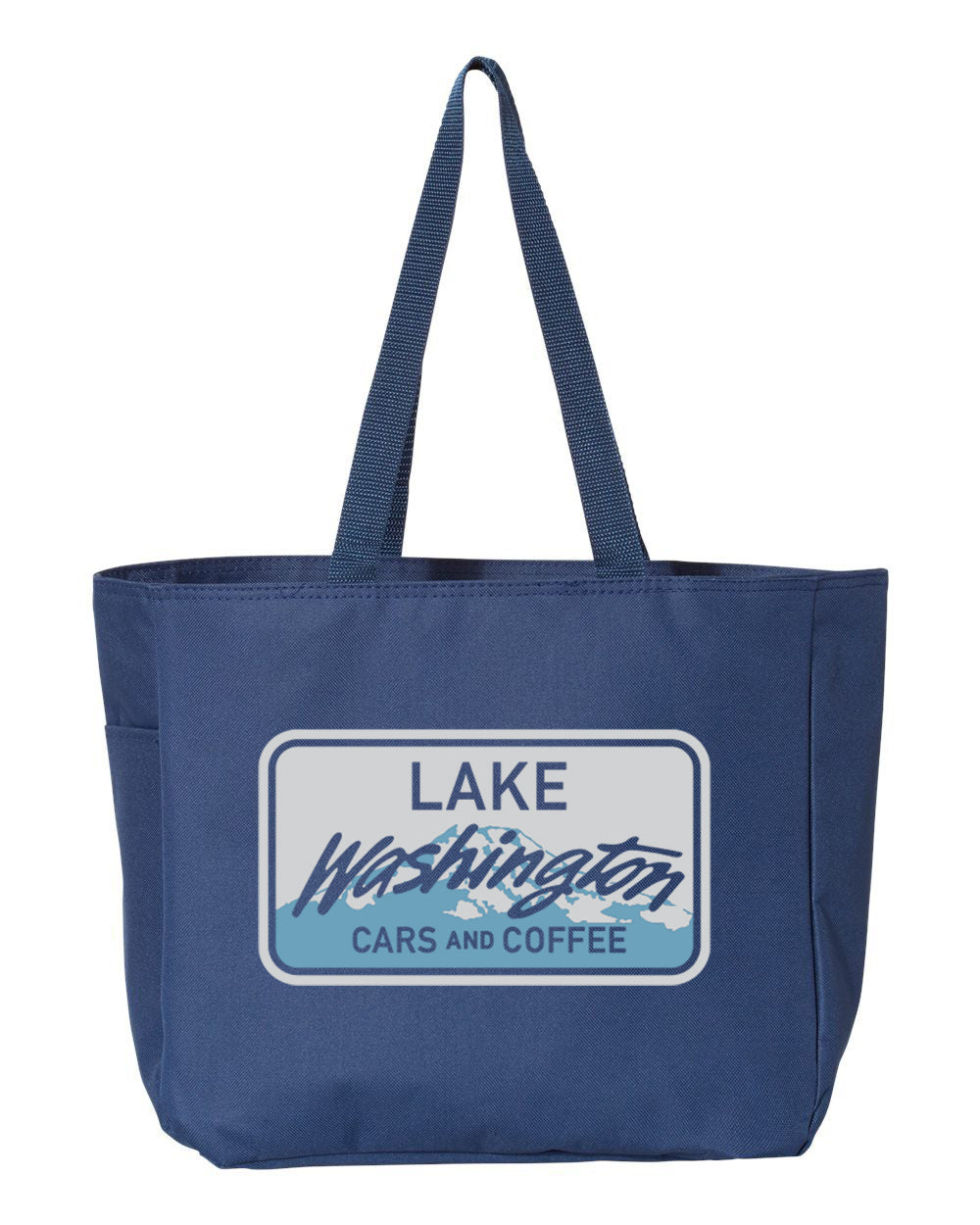 Lake Washington Cars and Coffee Tote Bag