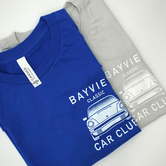 BAYVIEW CLASSIC LEFT CHEST ROYAL BLUE TEE