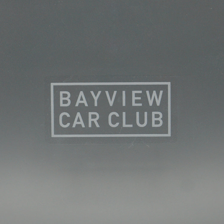 BAYVIEW WORDMARK WINDOW CLING