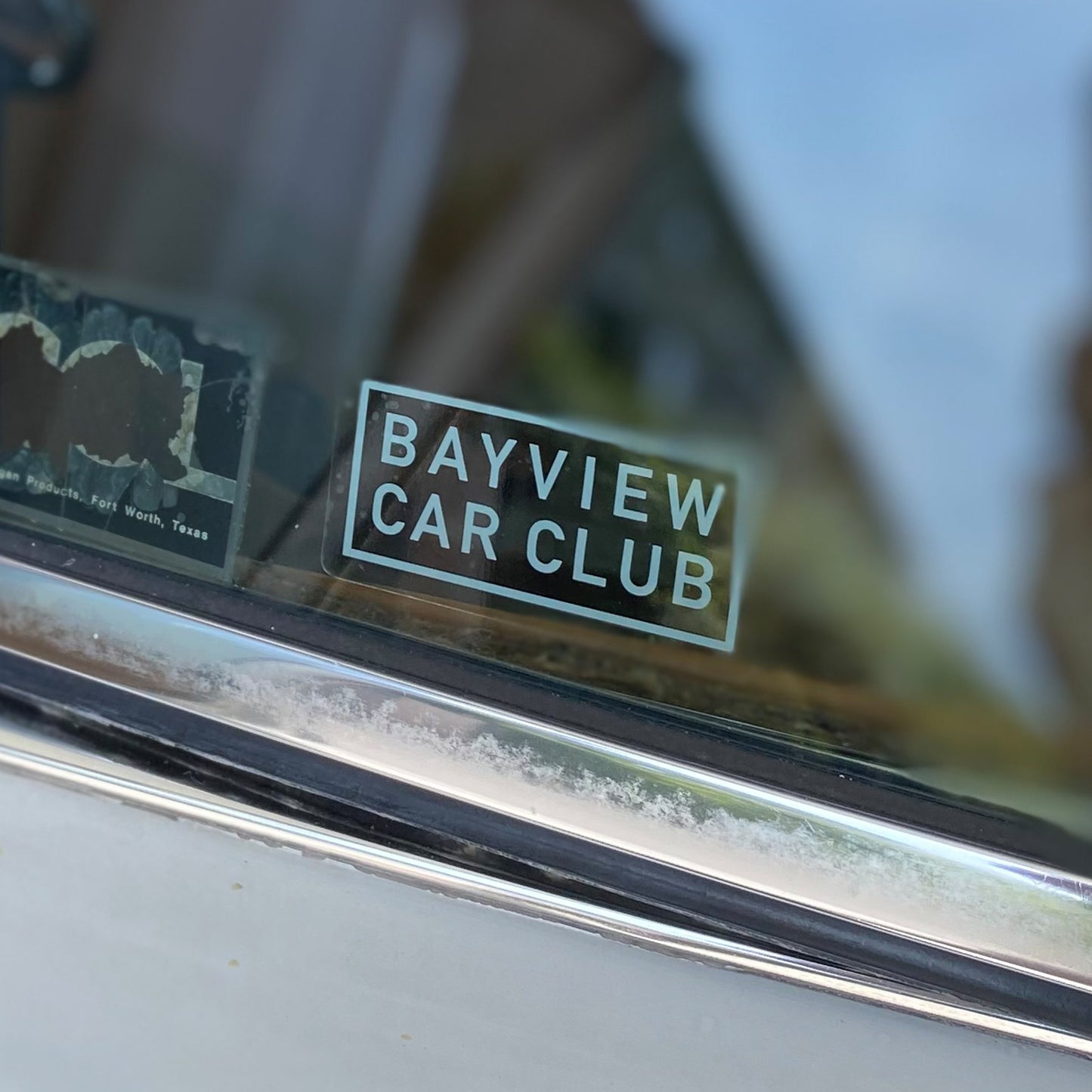 BAYVIEW WORDMARK WINDOW CLING